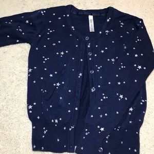 Girls Button Up Cardigan